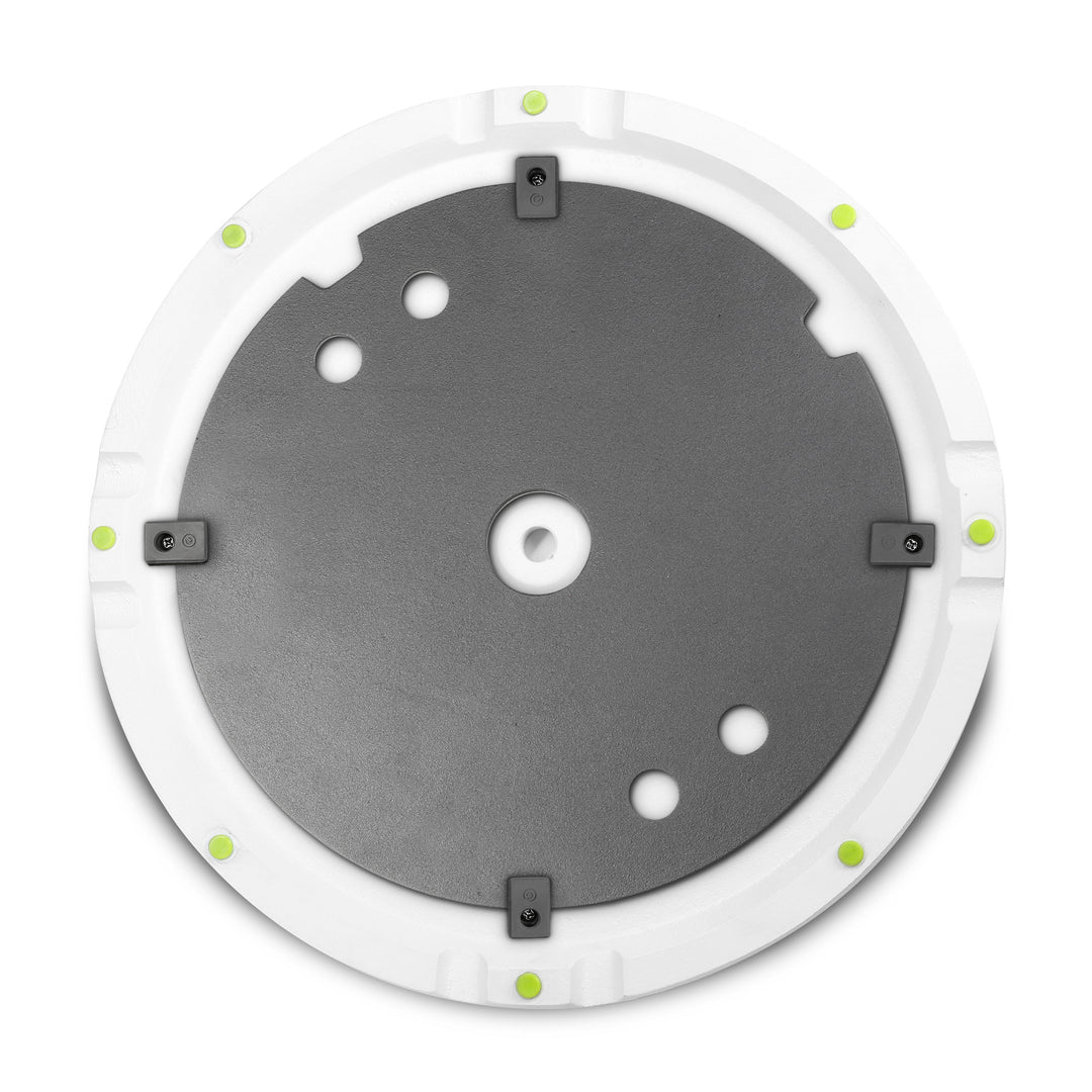 Gravity SSP WB SET 1 W - Høyttalerstativ med base og vektplate i støpejern, hvit