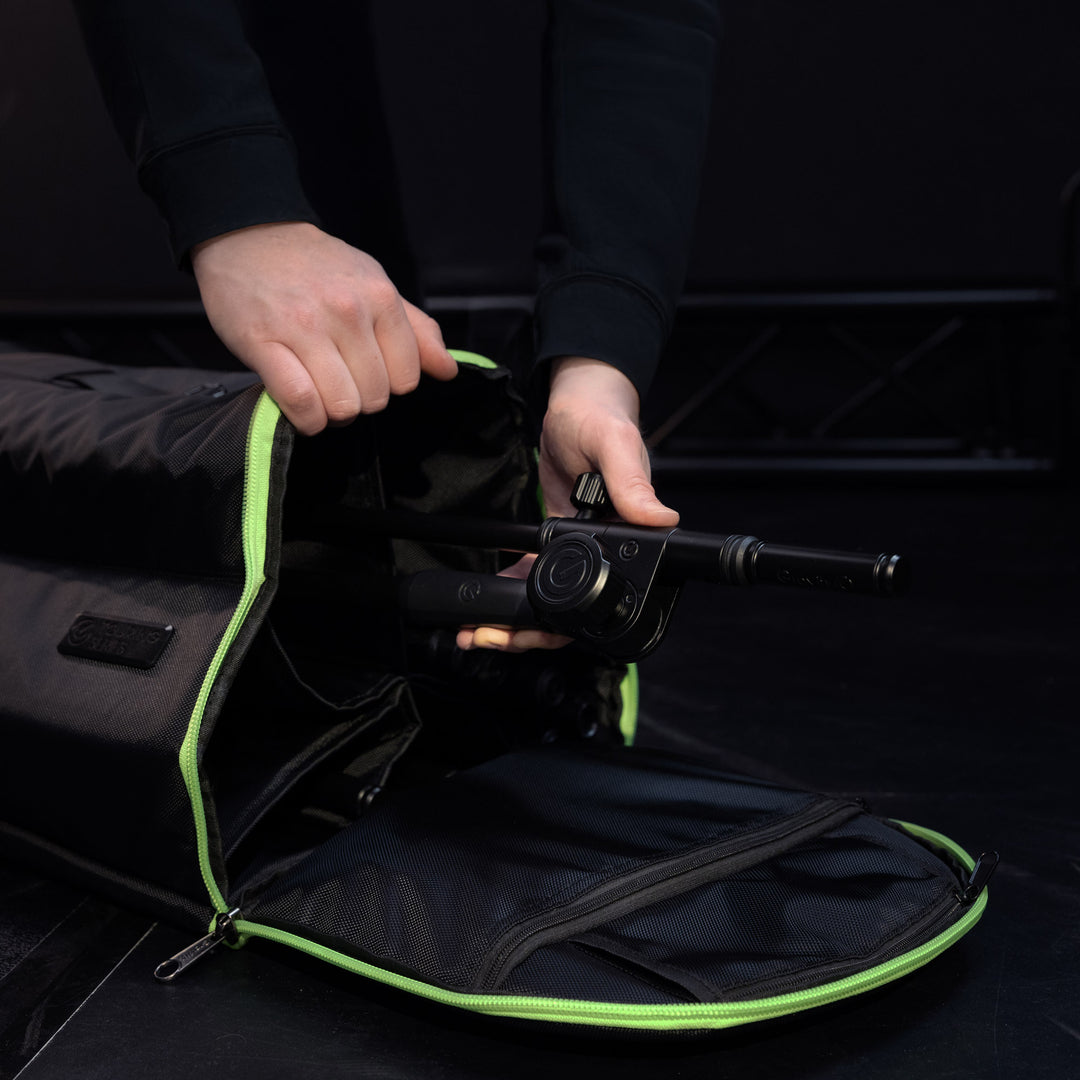 Gravity TBG MS 6 B - Touring transportveske for opptil seks mikrofonStativ, med hjul