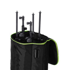 Gravity TBG MS 6 B - Touring transportveske for opptil seks mikrofonStativ, med hjul