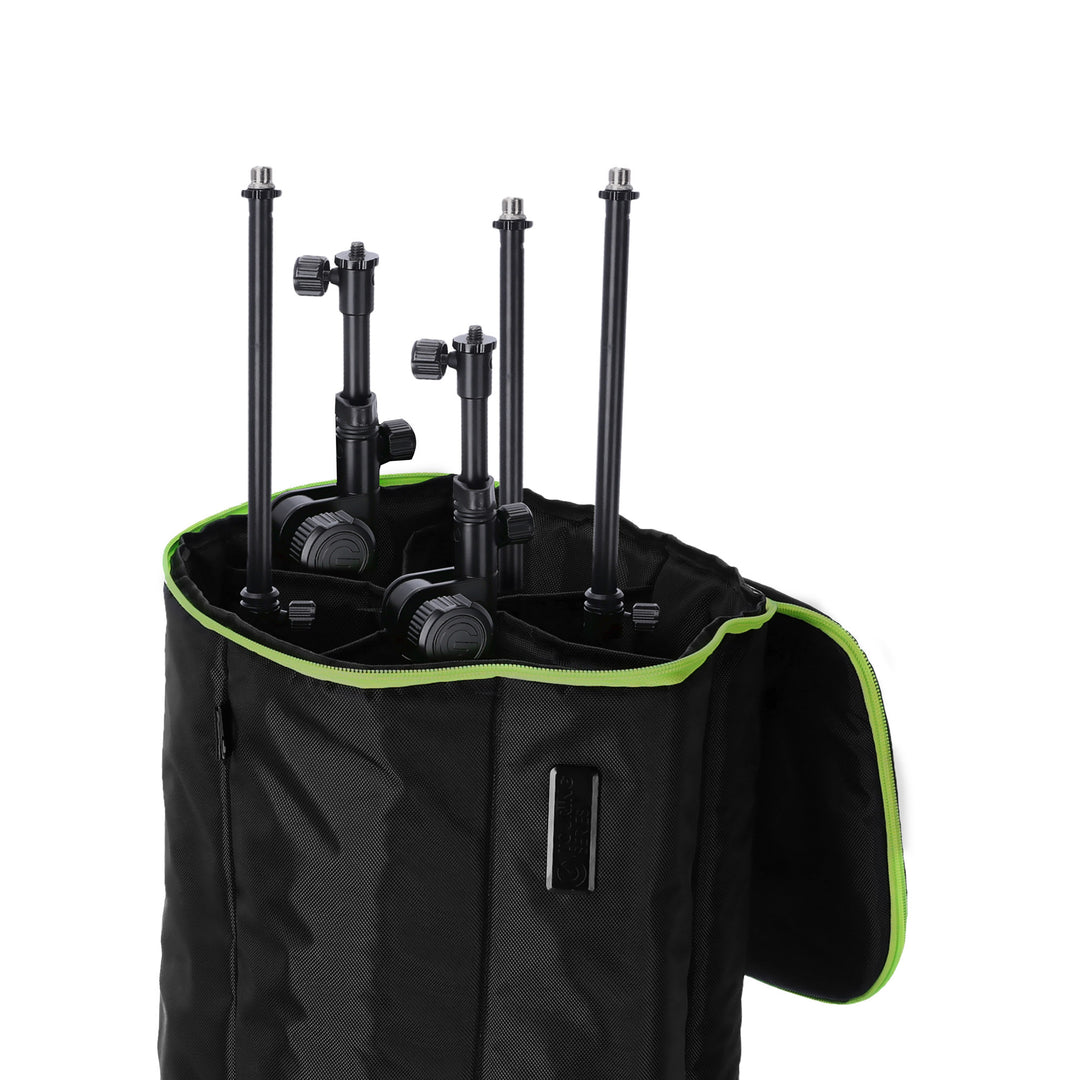 Gravity TBG MS 6 B - Touring transportveske for opptil seks mikrofonStativ, med hjul