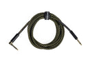 Grooveland Tweed Vinkel Gitar kabel (3m - Sort)
