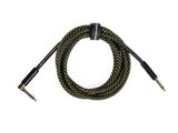 Grooveland Tweed Vinkel Gitar kabel (3m - Sort)