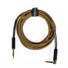 Grooveland Tweed Vinkel Guitarkabel (3m - Brun)