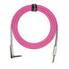 Grooveland Tweed Vinkel Gitar kabel (6m - Pink)