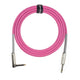 Grooveland Tweed Vinkel Gitar kabel (6m - Pink)
