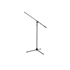 Gravity TMS 4321 OH B – Overhead-mikrofonstativ for turnébruk med ekstra bredt sammenleggbart trebeinstativ og ekstra lang bomarm