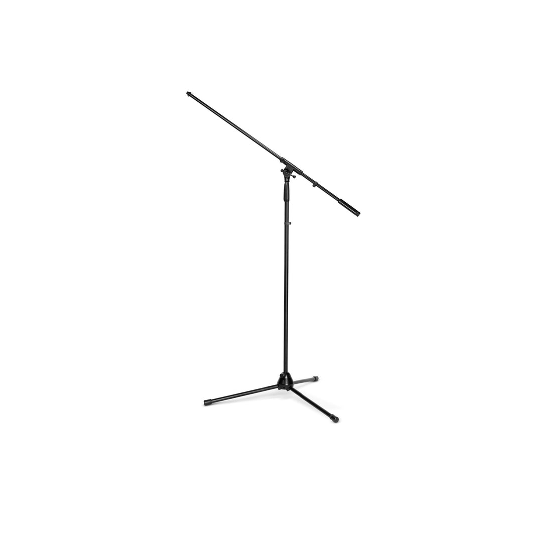 Gravity TMS 4321 OH B – Overhead-mikrofonstativ for turnébruk med ekstra bredt sammenleggbart trebeinstativ og ekstra lang bomarm