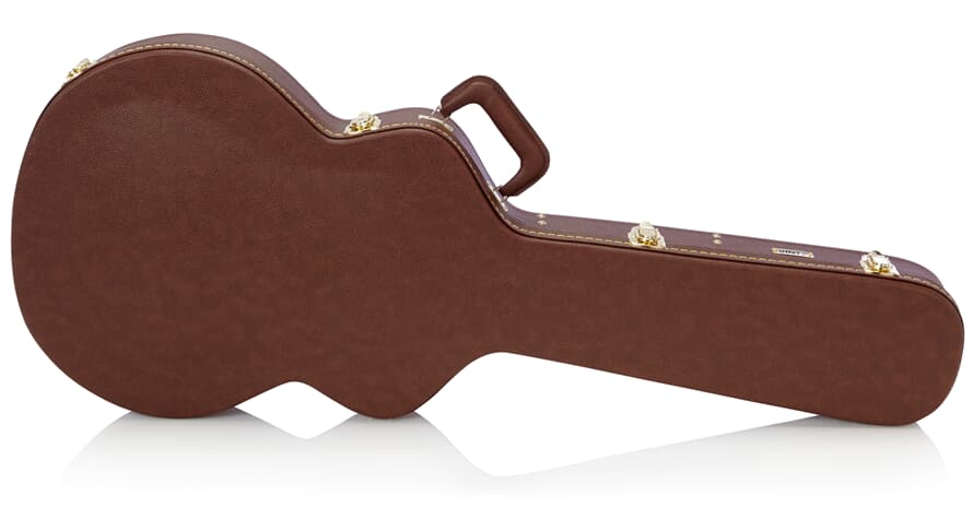 Gator GW-335-BROWN trekasse til semi-hollow, brun