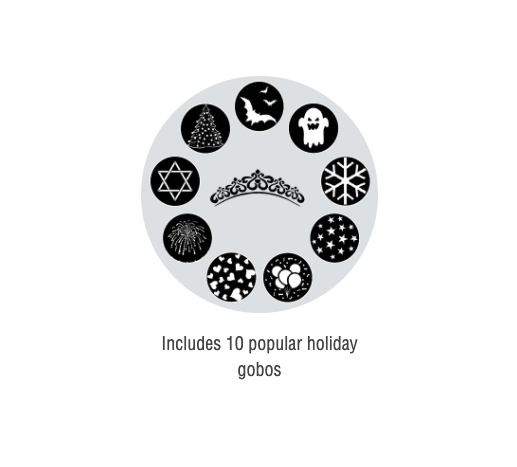 Chauvet Gobo Shot logo projektor