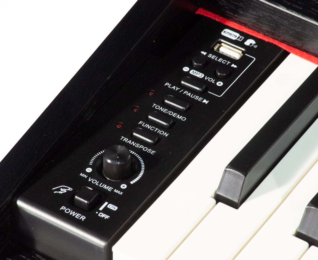 Grooveland DDP-140 El Piano (Svart) Bundle