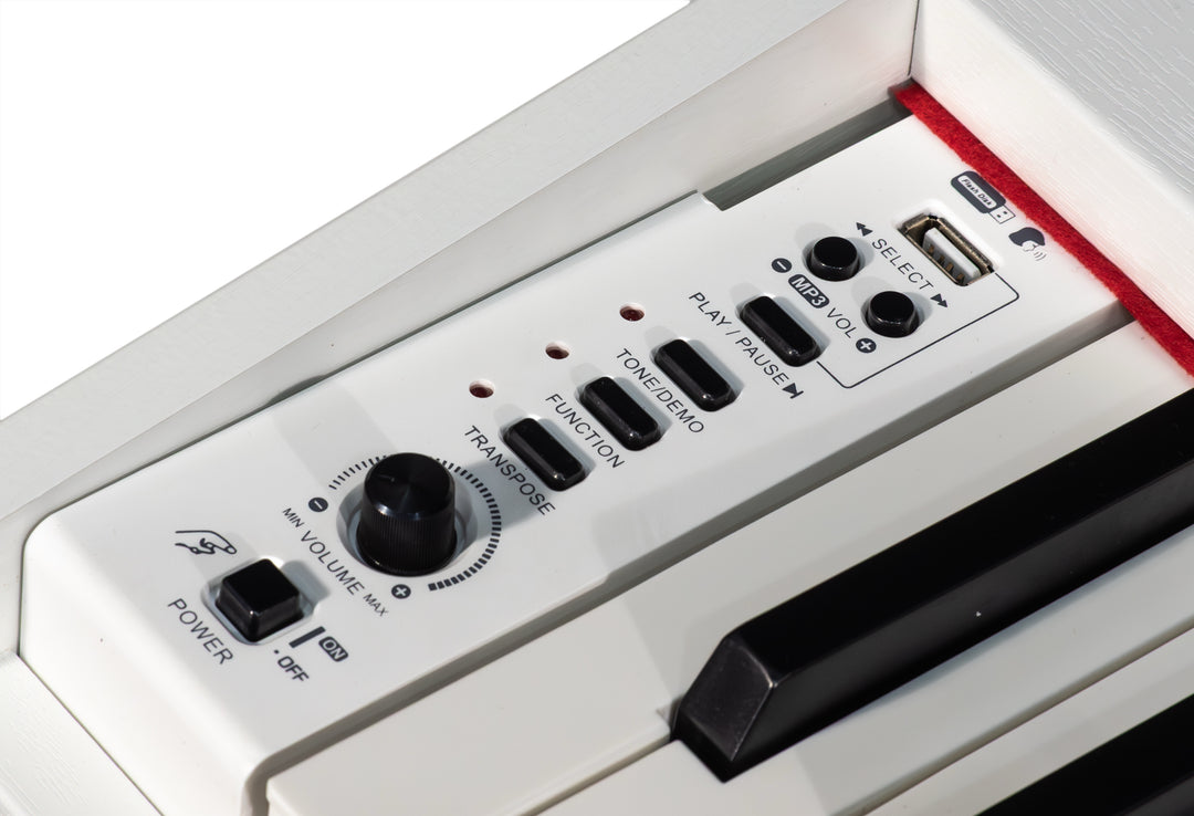 Grooveland DDP-140 El Piano (Hvit)