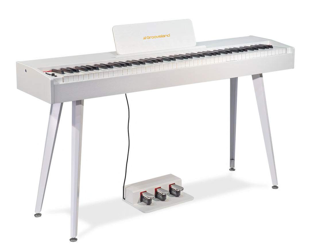 Grooveland DDP-140 El Piano (Hvit) Bundle
