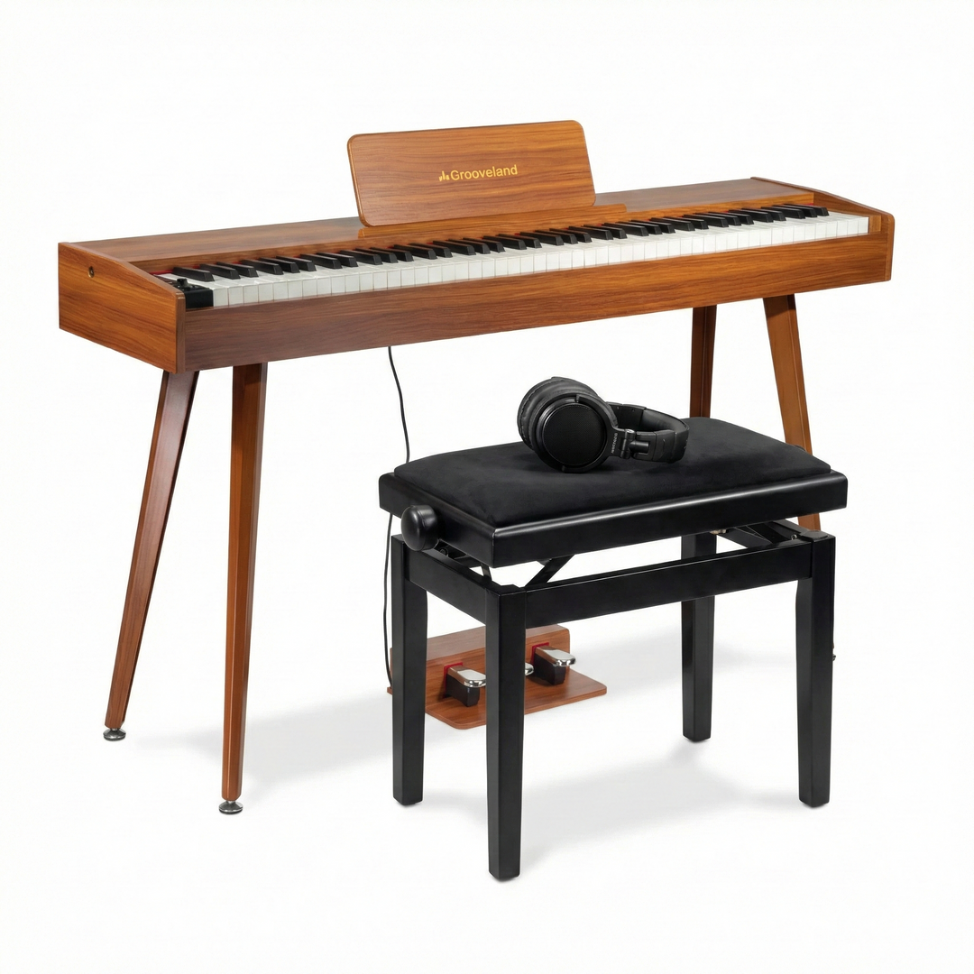 Grooveland DDP-140 El Piano (Mørk) Bundle