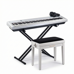 Grooveland P450 Elpiano (Hvit) – Komplett pakke