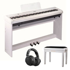 Grooveland P22 Komplett pianopakke (Hvit)