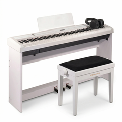 Grooveland P22 Komplett pianopakke (Hvit)