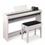 Grooveland P22 komplett Piano Pack, Hvid