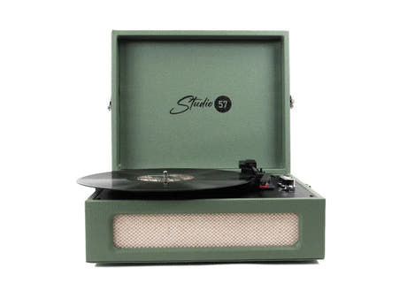 Studio 57 Groovy platespiller (grønn)