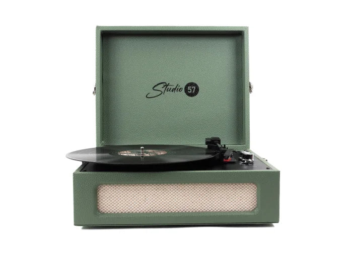 Studio 57 Groovy platespiller (grønn)