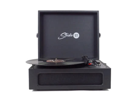Studio 57 Groovy platespiller (svart)