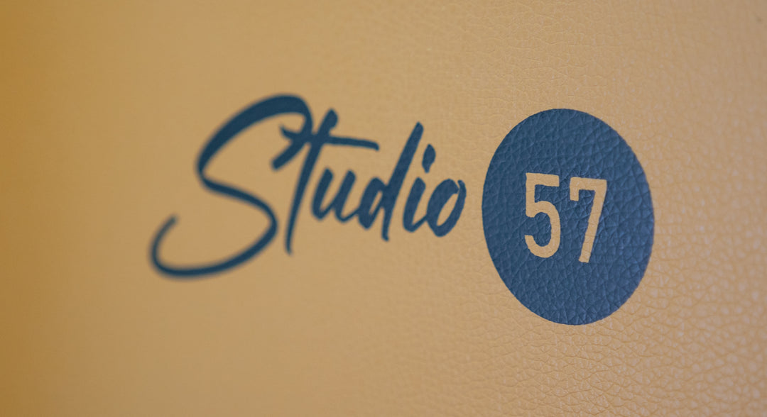 Studio 57 Groovy platespiller med LP-stativ (Earth)
