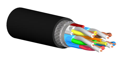Procab HDMI 26 kabel Ø=8,0mm, rull 100 m