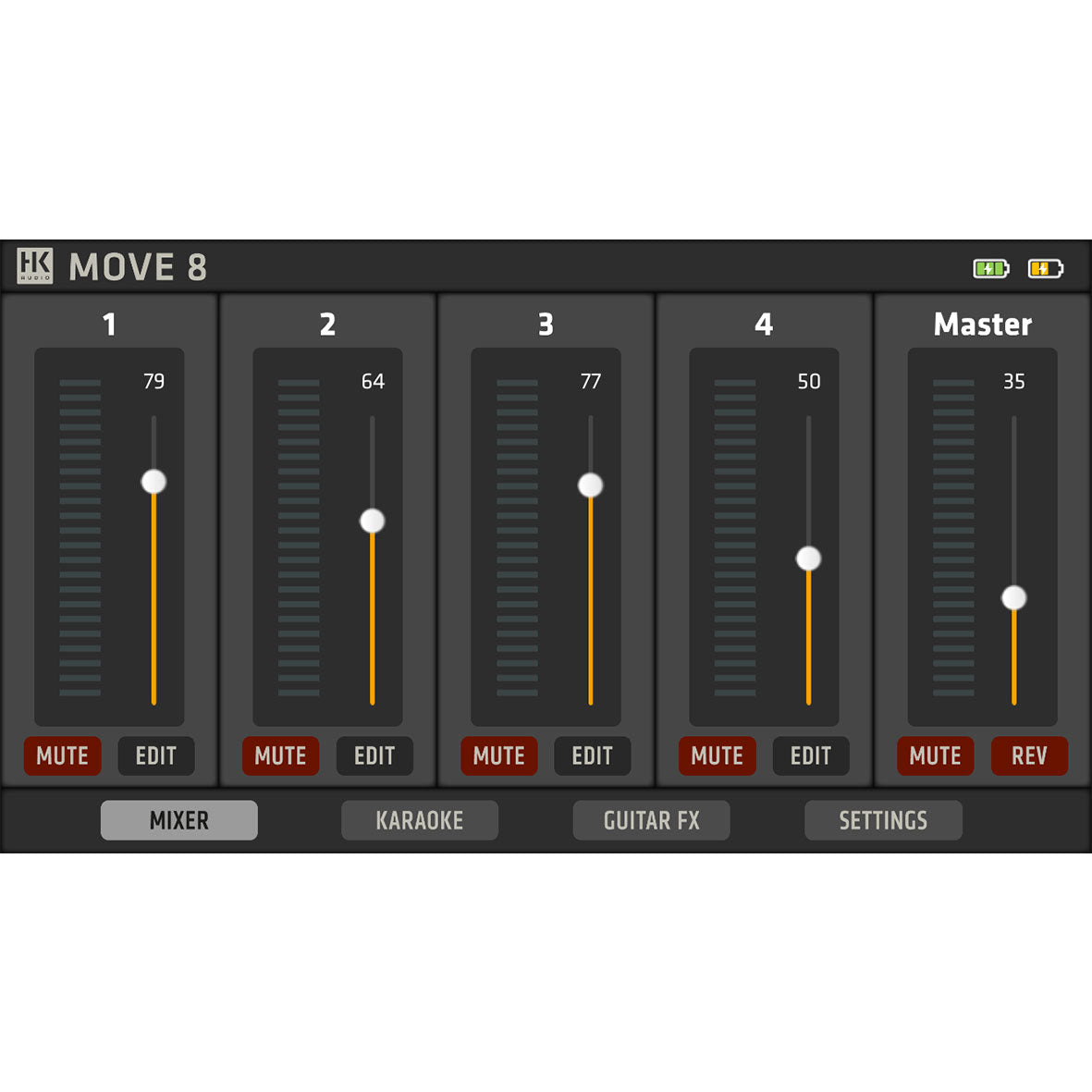 HK Audio Move 8 - batterihøyttaler