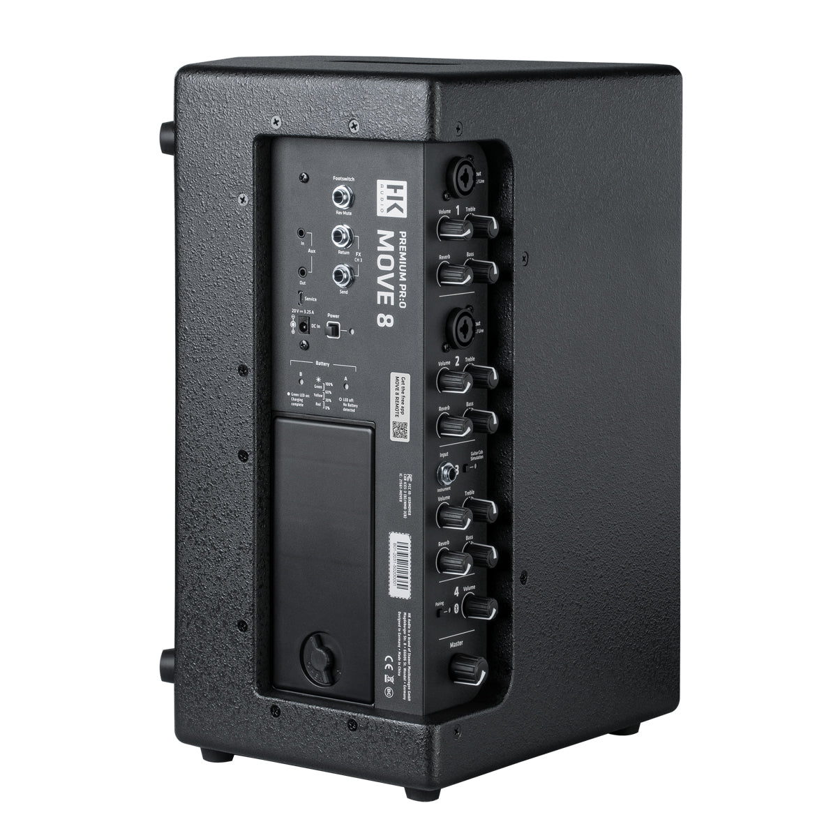 HK Audio Move 8 - batterihøyttaler
