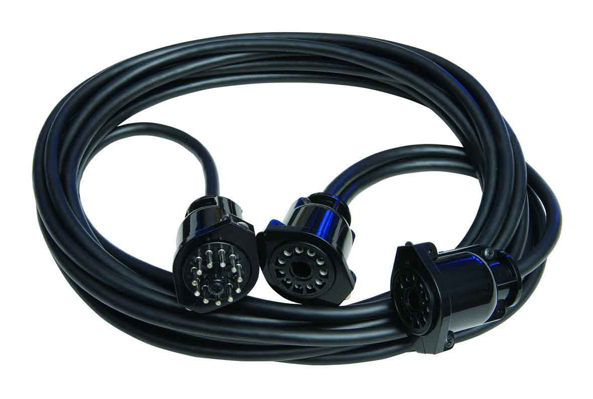 Hammond Leslie LCY11-7m 11pin delt kabel