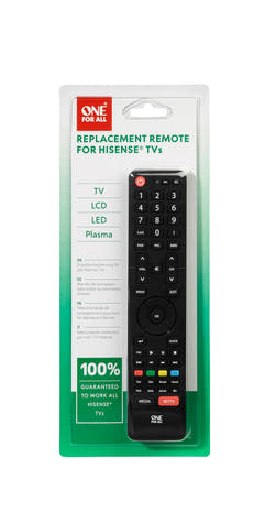 Universalfjernkontroll for Hisense