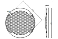BLAUPUNKT ICx 662 2-veis bilhøyttalere (17 cm, 6,5")