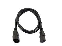 IEC-forlengelseskabel (1M)