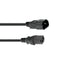 IEC-forlengelseskabel (60 cm)