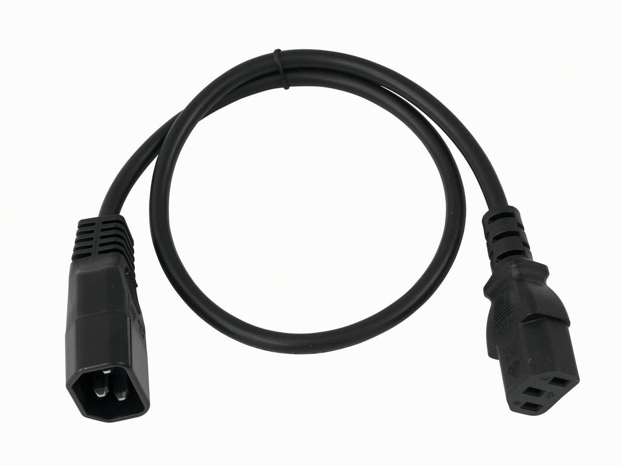 IEC-forlengelseskabel (60 cm)
