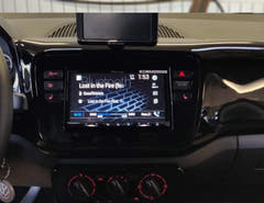 2-DIN-ramme for Mii, Citigo og oppover (svart)