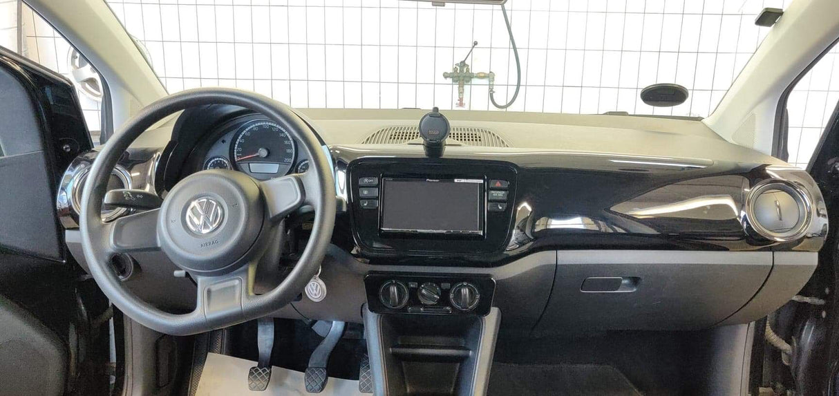 2-DIN-ramme for Mii, Citigo og oppover (svart)