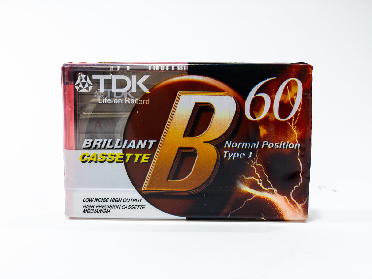 TDK kassettbånd (10x60 min.) 