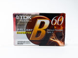 TDK kassettbånd (10x60 min.) 