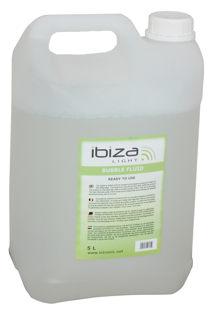 Ibiza såpeboblevæske (5L)