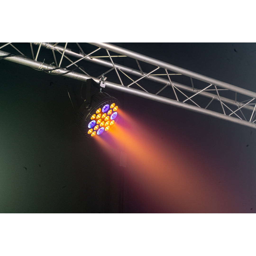 Ibiza XL RGBW+UV-parlampe (16x6 + 4x30W)