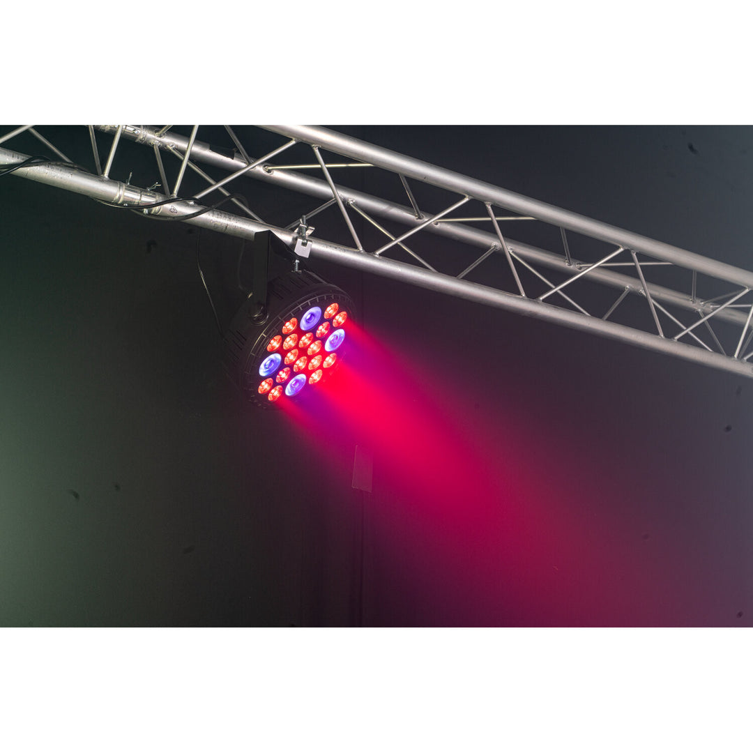 Ibiza XL RGBW+UV-parlampe (16x6 + 4x30W)