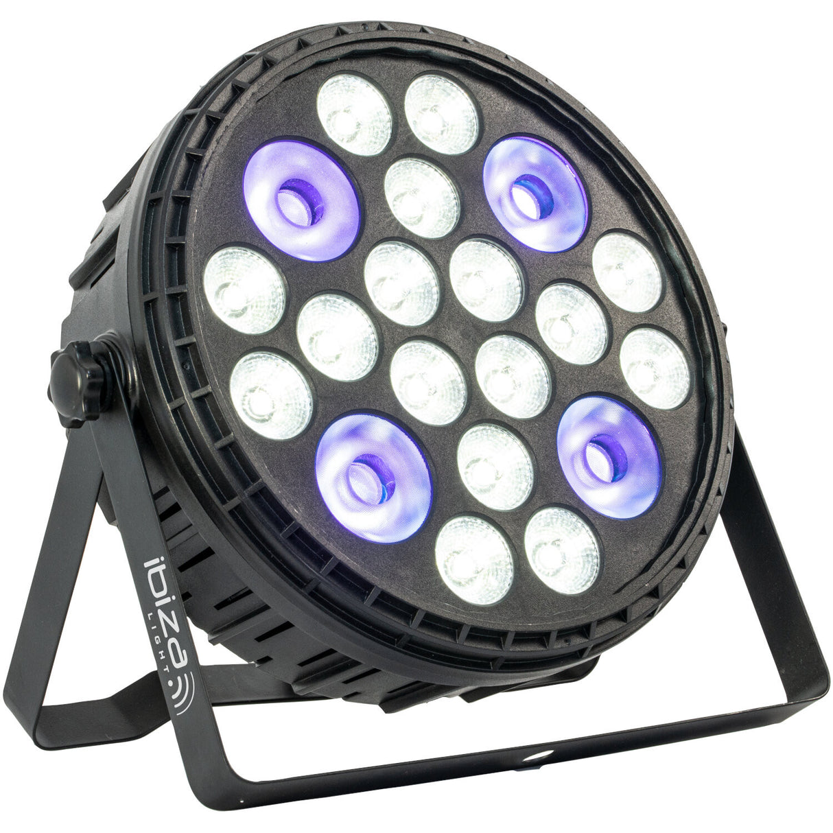 Ibiza XL RGBW+UV-parlampe (16x6 + 4x30W)