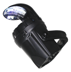 Ibiza 2-i-1 Discolys hvit LED