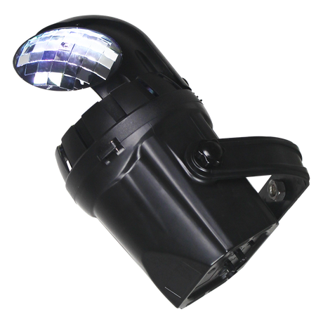Ibiza 2-i-1 Discolys hvit LED