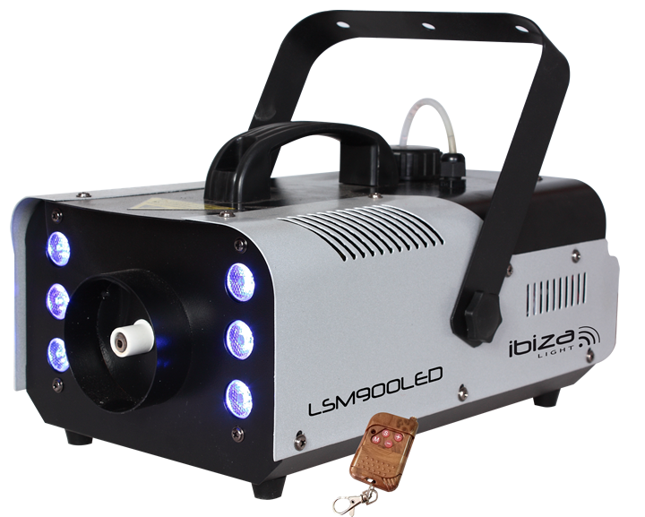 Ibiza røykmaskin LED + DMX (900W)