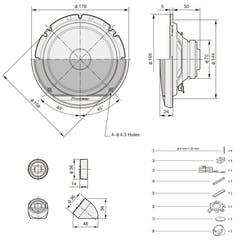 Pioneer TS-G170C 2-veis bilhøyttalersystem (17 cm, 6,5")