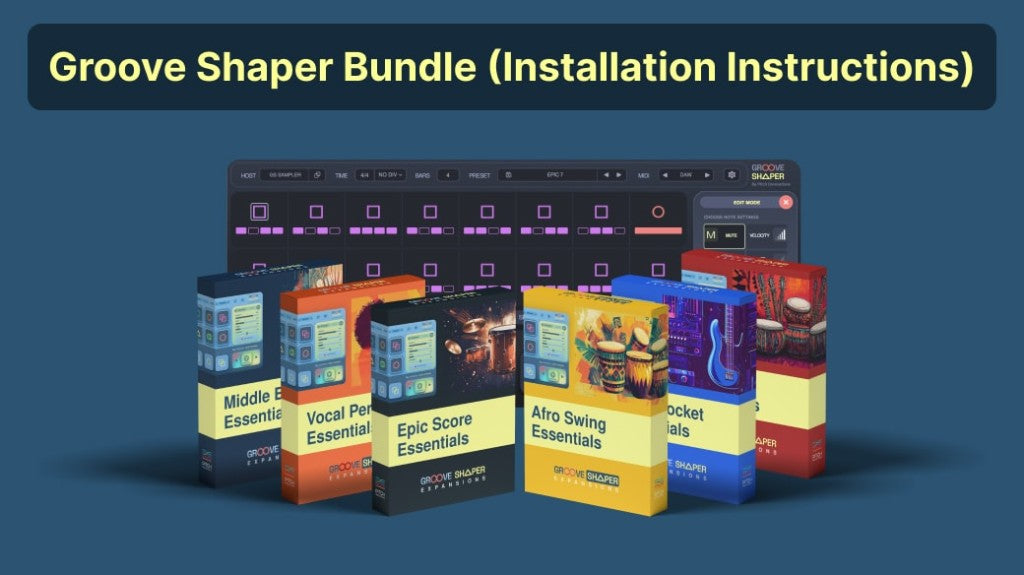 PITCH INN | Groove Shaper (Plugin) + Expansions Bundle - Last ned nå ...