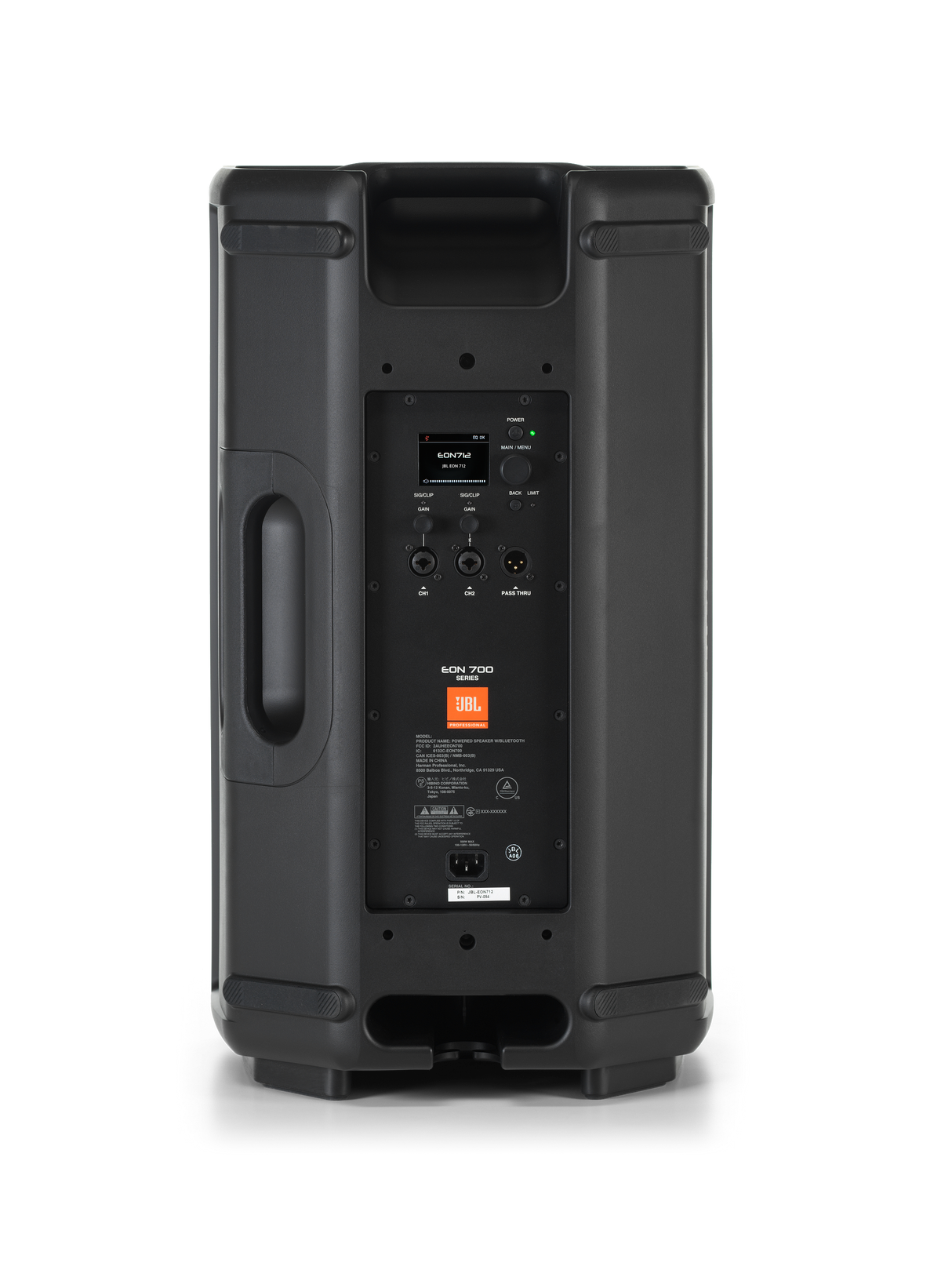 JBL EON712 - aktiv PA-høyttaler (svart)