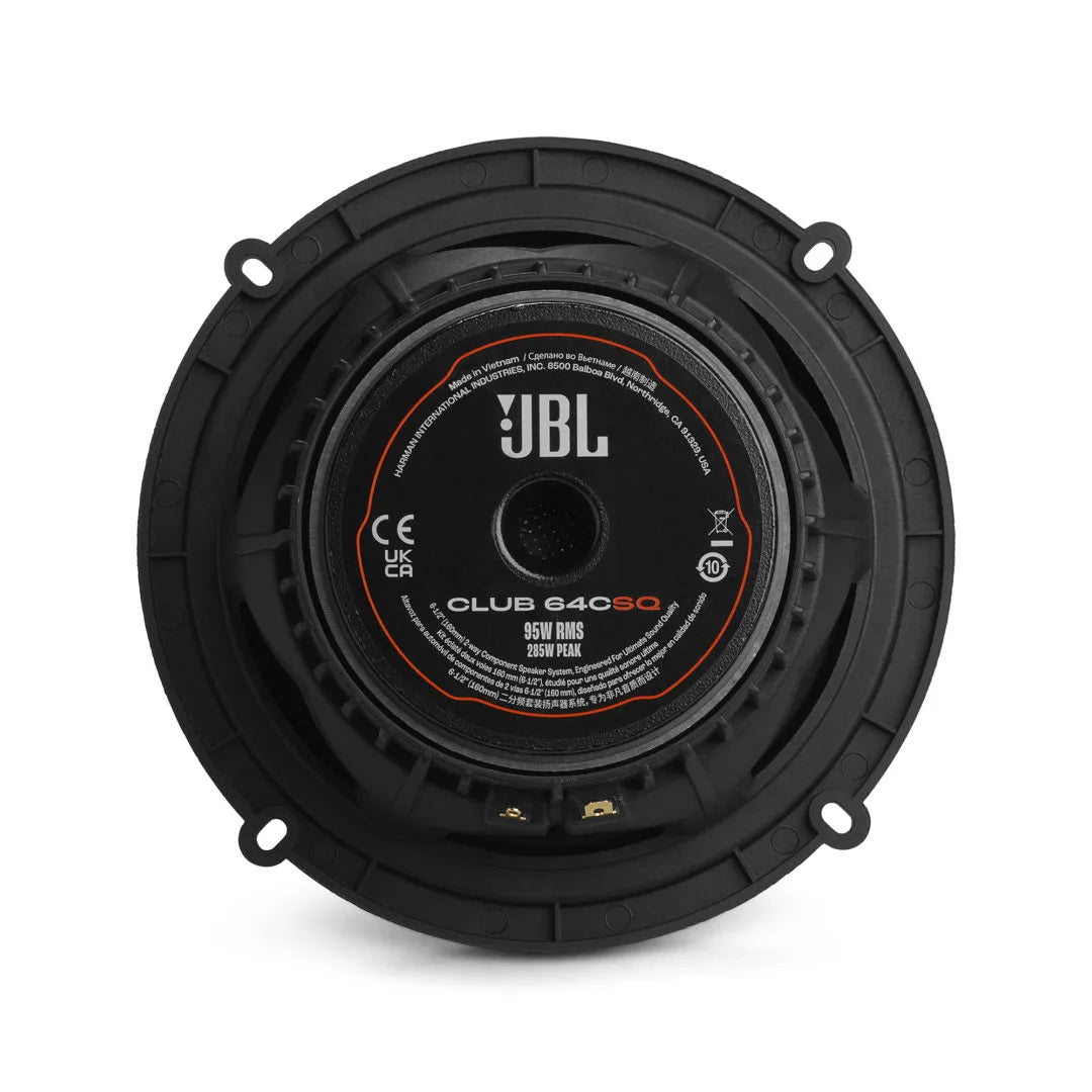 JBL Club 64CSQ 6,5" komponentsett, karbon