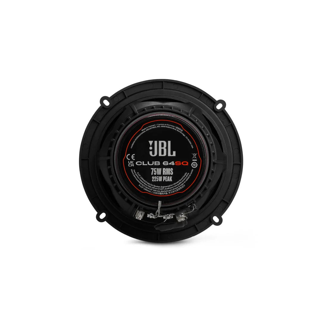 JBL Club 64SQ 6,5" 2-veis bilhøyttalere, karbon